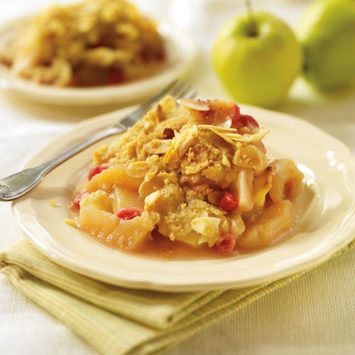 French Apple Cranberry Crisp 7 Dessert