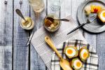 British Falafel Scotch Eggs Appetizer