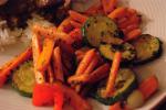 American Zucchini and Carrots With Garlic and Herbs Appetizer