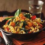 American Fusilli with Roasted Vegetables Dinner