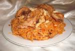 American Al Kabsa  Traditional Saudi Rice  Chicken Dish Appetizer