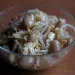 French Bean Salad with Bean Sprouts Appetizer