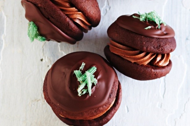 Canadian Chocmint Whoopies Recipe Dessert