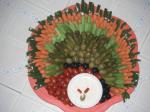 Turkish Thanksgiving Turkey Veggie Tray Dinner