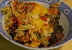 Turkish Three Cheese Broccoli and Penne Bake Dinner