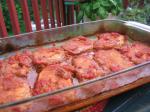 Turkish Peachy Piquant Pork Bake  Oven Bake or Barbecue Dinner