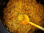 Turkish Turkey Meatballs W Spicy Tomato Sauce and Wholewheat Spaghetti Dinner