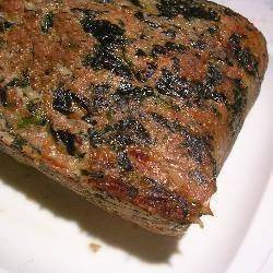 Turkish Terrine of Turkey with Spinach Appetizer