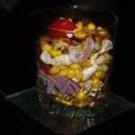 Turkish Small Salad with Turkey Appetizer