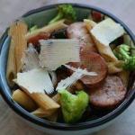 Turkish Penne with Broccoli and Sausage Dinner