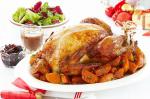 Turkish Roast Turkey With Brie Walnut and Couscous Stuffing Recipe Appetizer