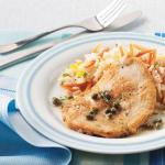 Turkish Turkey Piccata with Capers Dinner