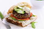 Turkish Turkish Lamb Burger Recipe Appetizer