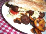 Turkish Meatball Sub Sandwich Appetizer