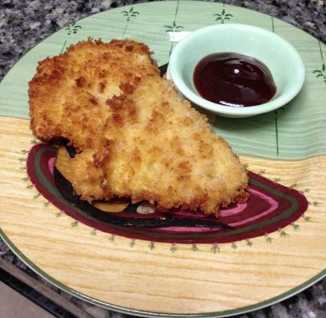 Japanese Japanese Chicken Katsu and Tonkatsu Sauce  Lower Calorie Dinner