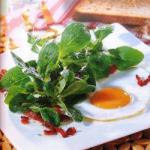 Turkish Watercress Salad with Bacon Appetizer
