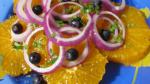 Italian Orange and Onion Salad Recipe Appetizer