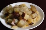 American Microwaved Potato and Onions Appetizer