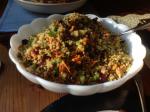 American Curry Quinoa With Almonds and Cranberries Appetizer