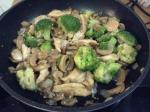 Canadian Quick Chicken Mushroom and Broccoli Stirfry Dinner