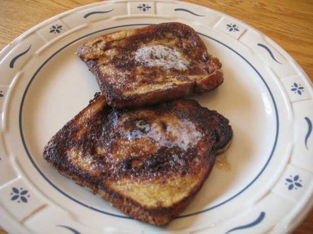 French Amaretto French Toast Wamaretto Butter and Syrup Breakfast