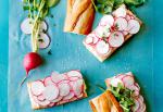 French Radish Sandwiches With Butter And Salt Recipe Appetizer