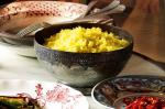 Malaysian Yellow Coconut Rice Recipe Dinner