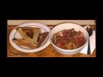 British Crock Pot Bean Medley and Sausage Stew Dinner