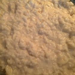 American Risotto of Palmito and Brie Cheese Appetizer