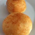 American Bolinho of Cassava and Cheese Appetizer