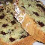 American Cake with Chocolate Nuggets Dessert