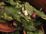 Italian Simple Spinach Salad 1 Appetizer