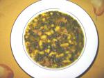 Libyan Beans with Spinach lubya B Selk Dinner