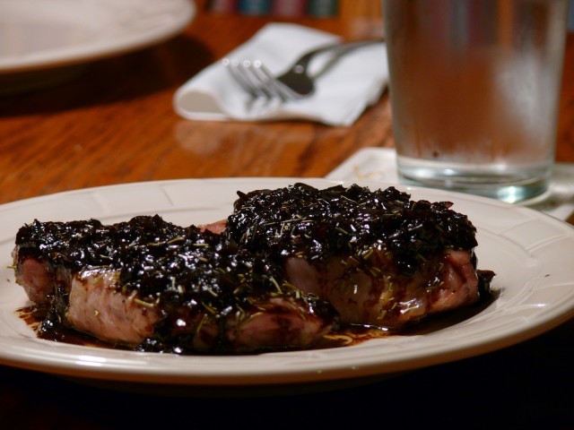 Australian Rosemary Pork Chops With A Shallotbalsamic Sauce En Dinner