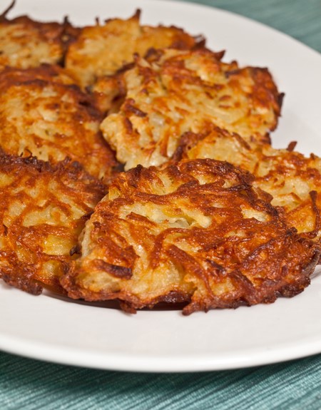 Australian Ovenfried Potato Latkes  Once Upon a Chef Appetizer