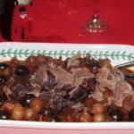 British Lamb in the Pan with Cipollette and Olives Dinner