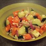 Greek Simple and Delicious Greek Salad Appetizer