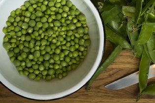 French Ann Cary Randolphands Peas Recipe Appetizer