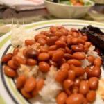 Jamaican Rice with Beans Dinner