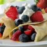 French Vanilla Crepes Recipe Breakfast