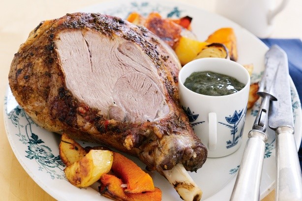 Australian Classic Roast Lamb And Gravy Recipe Dinner