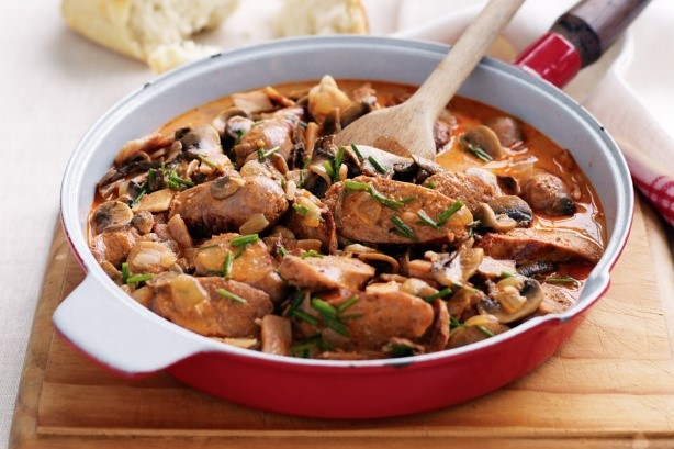 Australian Sausage Stroganoff Recipe Appetizer