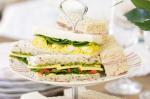 Australian Capsicum Pesto And Cheddar Sandwiches Recipe Appetizer