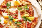 Australian Egg And Roast Capsicum Pizza Recipe Dinner