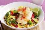 Australian Fish With Chilli Lime Noodle Salad Recipe Appetizer
