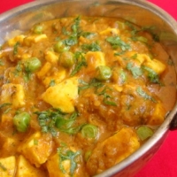 Indian Guchi Mattar Appetizer