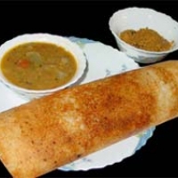 Indian Paper Dosa Appetizer