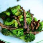 Australian Beef Fried with Broccoli Appetizer