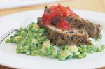 Canadian Mushroom and Nutmeat Loaf With Tomato Relish Recipe Appetizer