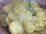 American Potatoes With Leeks and Rosemary Appetizer